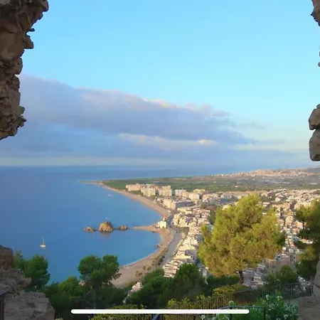 Estudio Con Impresionantes Vistas Al Mar Blanes Exterior photo